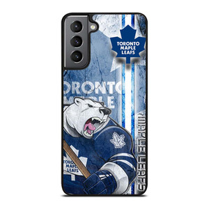 TORONTO MAPLE LEAFS LOGO BEAR MASCOT Samsung Galaxy S21 Plus Case Cover
