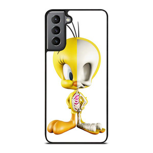 TWEETY BIRD SKELETON LOONEY TUNES Samsung Galaxy S21 Plus Case Cover