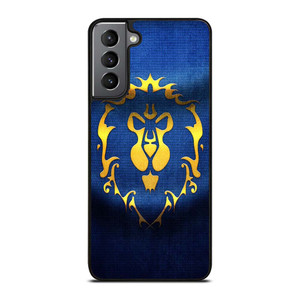 WORLD OF WARCRAFT ALLIANCE WOW FLAGE Samsung Galaxy S21 Plus Case Cover