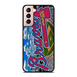 ATLANTA BRAVES BASEBALL LOGO 2 Samsung Galaxy S21 Case Cover