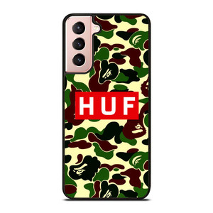 BAPE CAMO HUF Samsung Galaxy S21 Case Cover