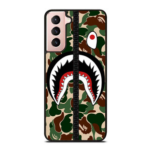 BAPE SHARK CAMO ZIP Samsung Galaxy S21 Case Cover