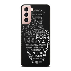 BRUNO MARS LYRICS Samsung Galaxy S21 Case Cover