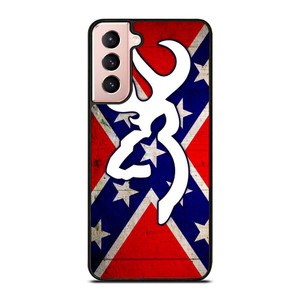 CAMO BROWNING FLAG Samsung Galaxy S21 Case Cover