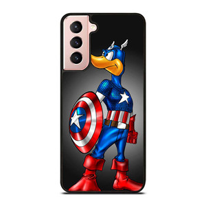 CAPTAIN AMERICA DAFFY DUCK Samsung Galaxy S21 Case Cover