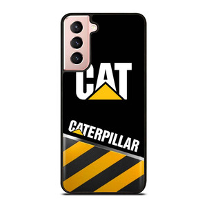 CAT CATERPILLAR STRIPE LOGO Samsung Galaxy S21 Case Cover