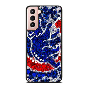 CHICAGO CUBS LOGO ART Samsung Galaxy S21 Case Cover