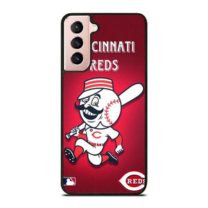 CINCINNATI REDS LOGO MLB BASEBALL TEAM MASCOT Samsung Galaxy S21 Case Cover