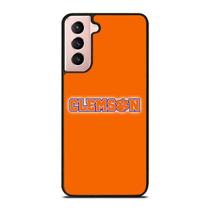 CLEMSON TIGERS LOGO FOOTBALL UNIVERSITY Samsung Galaxy S21 Case Cover
