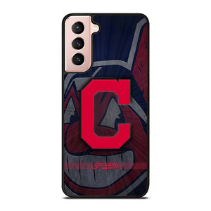 CLEVELAND INDIANS METAL LOGO Samsung Galaxy S21 Case Cover
