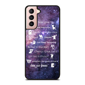 DISNEY LESSONS LEARNED MASH UP NEBULA Samsung Galaxy S21 Case Cover