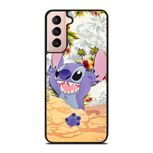 DISNEY LILO & STITCH VINTAGE FLORAL Samsung Galaxy S21 Case Cover