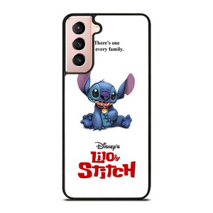 DISNEY LILO AND STITCH WHITE Samsung Galaxy S21 Case Cover