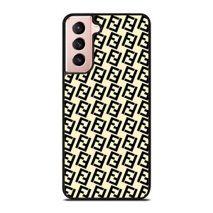 FENDI FASHION ROMA LOGO PATTERN Samsung Galaxy S21 Case Cover