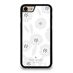 KATE SPADE GREY FLOWER iPhone 7 / 8 Case Cover KATE SPADE GREY FLOWER iPhone 7 / 8 Case Cover