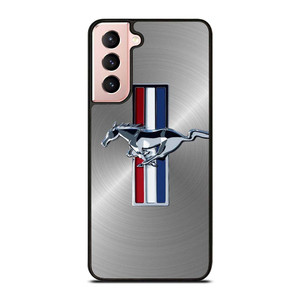 FORD MUSTANG METAL EMBLEM LOGO Samsung Galaxy S21 Case Cover
