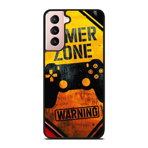 GAMER ZONE WARNING Samsung Galaxy S21 Case Cover