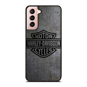 HARLEY DAVIDSON MOTORCYCLES COMPANY LOGO METAL Samsung Galaxy S21 Case Cover