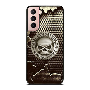 HARLEY DAVIDSON MOTORCYCLES METAL SKULL LOGO Samsung Galaxy S21 Case Cover
