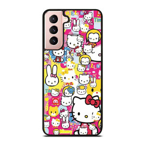 HELLO KITTY STICKER BOMB Samsung Galaxy S21 Case Cover