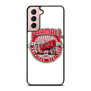 IH INTERNATIONAL HARVESTER FARMALL TRACTOR LOGO AMREICAN HERITAGE Samsung Galaxy S21 Case Cover