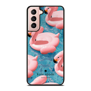 KATE SPADE NEW YORK LOGO BUOY FLAMENGO ICON Samsung Galaxy S21 Case Cover