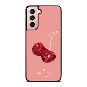 KATE SPADE NEW YORK LOGO CHERRY Samsung Galaxy S21 Case Cover