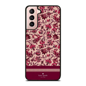 KATE SPADE NEW YORK RED FLORAL Samsung Galaxy S21 Case Cover