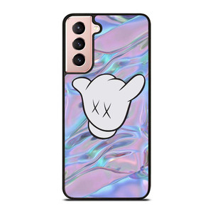 KAWS GLOVES COLORFUL Samsung Galaxy S21 Case Cover