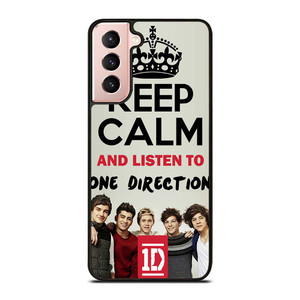 KEEP CALM AND LISTEN TO ONE DIRECTION Samsung Galaxy S21 Case Cover