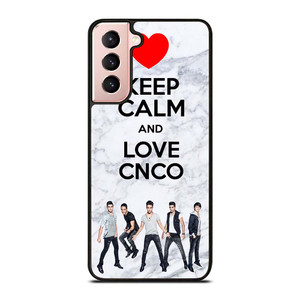 KEEP CALM AND LOVE CNCO MARBLE Samsung Galaxy S21 Case Cover