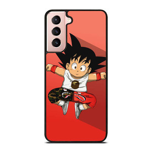 LITTLE SON GOKU CAMO BAPE SHARK Samsung Galaxy S21 Case Cover
