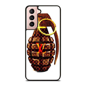 LOUIS VUITTON LV LOGO GOLDEN GRENADE Samsung Galaxy S21 Case Cover