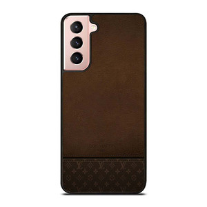 LOUIS VUITTON PARIS LV LOGO LEATHER BAG Samsung Galaxy S21 Case Cover