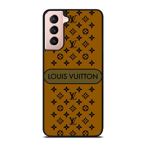 LOUIS VUITTON PATTERN LV LOGO ICON GOLD Samsung Galaxy S21 Case Cover