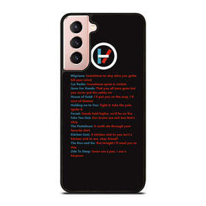 LYRICS OF TWENTY ONE PILOTS Samsung Galaxy S21 Case Cover