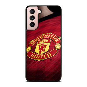 MANCHESTER UNITED LOGO JERSEY Samsung Galaxy S21 Case Cover