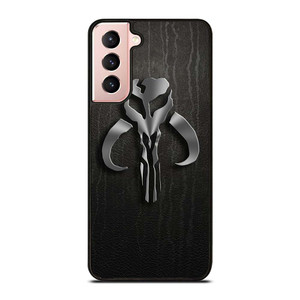 MANDALORIAN LEATHER LOGO Samsung Galaxy S21 Case Cover