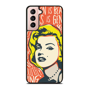 MARILYN MONROE ART QUOTE Samsung Galaxy S21 Case Cover