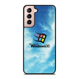 MICROSOFT WINDOWS 98 RETRO LOGO Samsung Galaxy S21 Case Cover