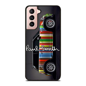 MINI COOPER CAR PAUL SMITH PATTERN Samsung Galaxy S21 Case Cover