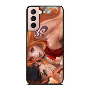 NAMI AND LUFFY ONE PIECE ROMANCE Samsung Galaxy S21 Case Cover