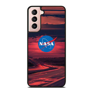 NASA LOGO SUNSET Samsung Galaxy S21 Case Cover