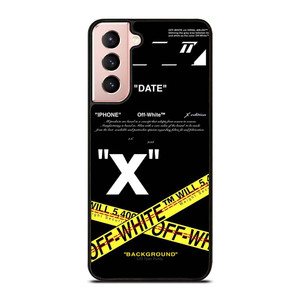 OFF WHITE 2 Samsung Galaxy S21 Case Cover