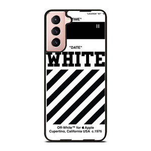 OFF WHITE 3 Samsung Galaxy S21 Case Cover