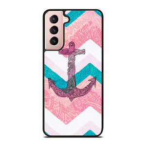 PAISLEY TRIBAL NAUTICAL ANCHOR Samsung Galaxy S21 Case Cover