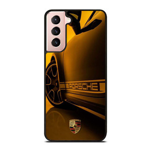 PORSCHE LOGO CAR YELOOW Samsung Galaxy S21 Case Cover