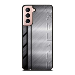 SPACE X LOGO METAL PLATE Samsung Galaxy S21 Case Cover