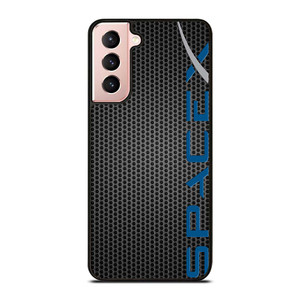 SPACE X LOGO METAL Samsung Galaxy S21 Case Cover