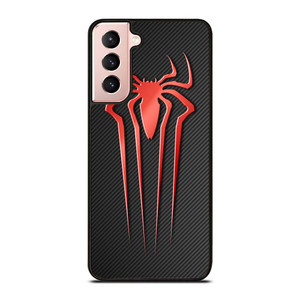 SPIDERMAN CARBON LOGO Samsung Galaxy S21 Case Cover